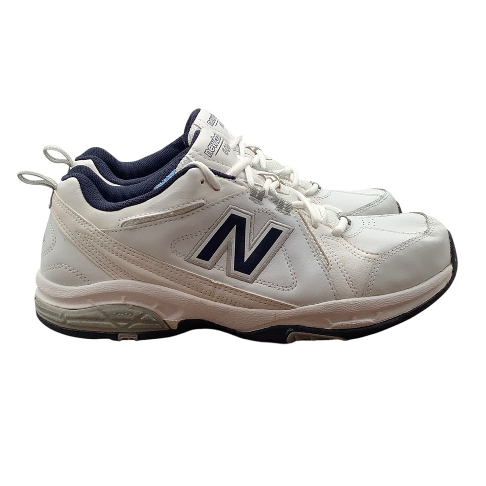 New Balance 608 V3 Cream and Black Athletic Shoes size 11‎ 4E MX608V3W